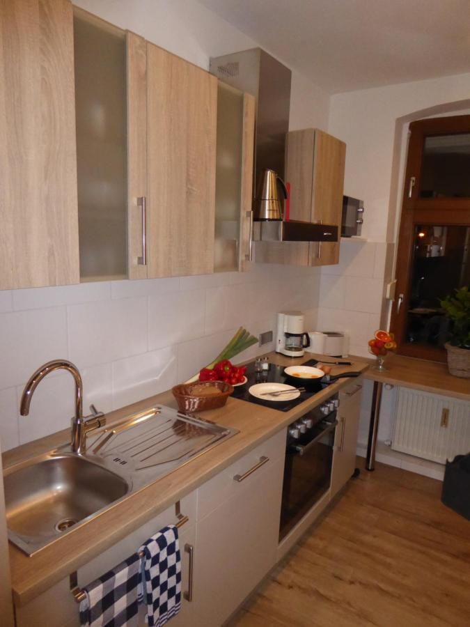 Weiss-Ferienwohnung Quedlinburg Eksteriør bilde